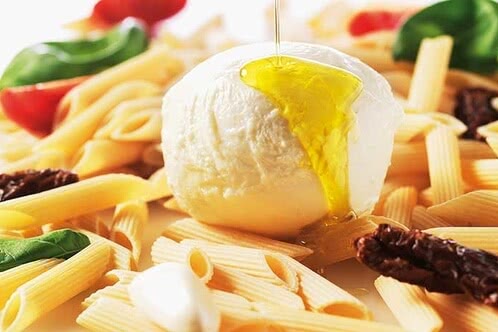 Recept: Penne med Mozzarella