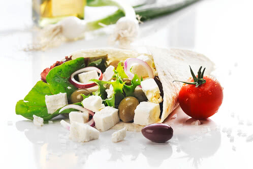 Recept på grekisk bondesallad